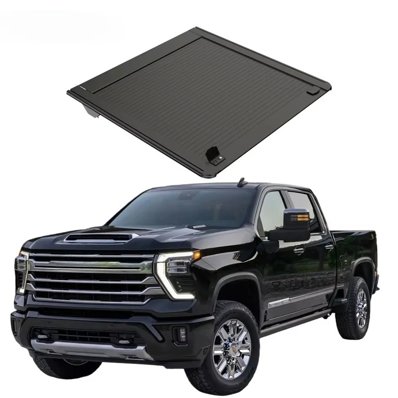 Hard Double Lock Rolling Pickup Tonneau Cover for Chevy Silverado 2006 2016 2020 1500 2500 Hd 8 Foot Bed 5.5 5.8 8ft
