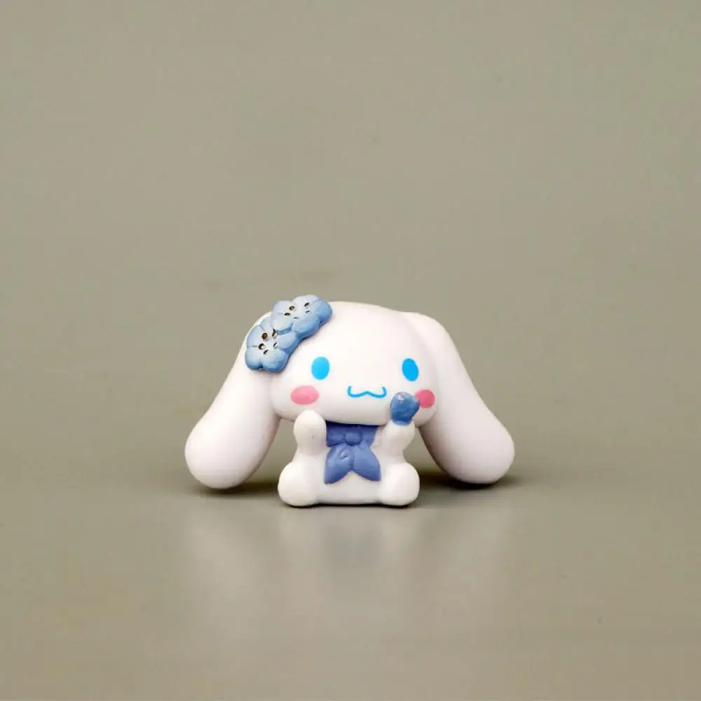 Cinnamoroll 3Cm Figure Sanrio  Anime Doll Toys Action Decorative Ornament Five Style Toy Gifts for Girls Friends Children