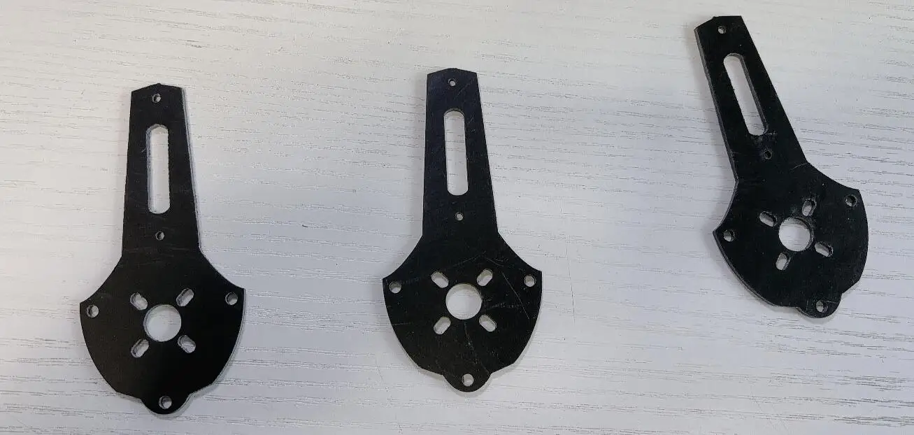 3pcs motor mount plate board parts for ATG 700 X6-12 700mm RC multicopter Car