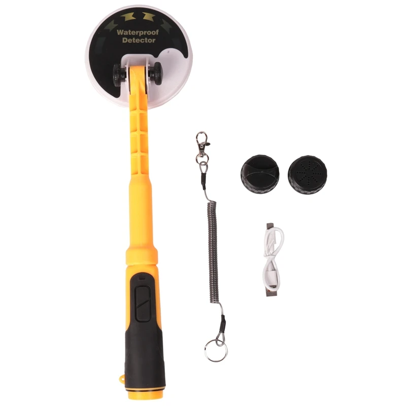 1Set IP850 Waterproof Metal Detector Gem Searcher Treasure Seekers Fast Alarm ABS Plastic