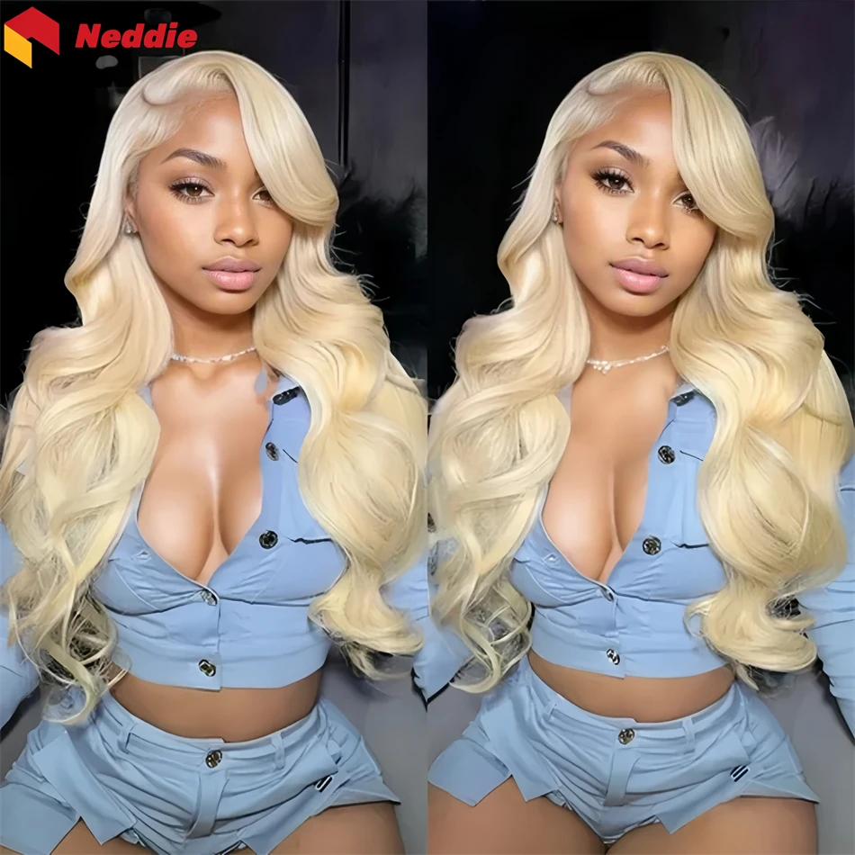 200 Density 30 Inch Blonde 613 Color Hd Lace Front Body Wave Wigs 13x6 100% Human Hair Lace Frontal Cheap Wig on Clearance Sale