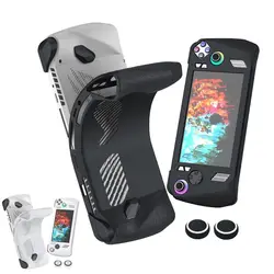 Soft Protective Case Game Accessories Shockproof Rocker Caps Anti Slip Silicone Back Cover for ASUS ROG Ally Full Protection