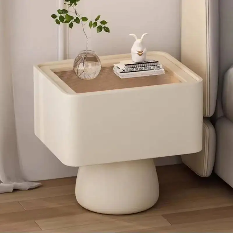 

Cute Girl Night Table Minimalist Nordic Small Apartment Space Saving Nightstand Luxury Trendy Tables De Nuit Bedroom Furniture