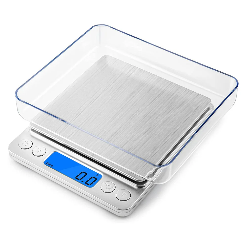 Digital Kitchen Scale 3000g/ 0.1g Small Jewelry Scale Food Scales Digital Weight Gram and Oz Digital Gram Scale with LCD/ Tare