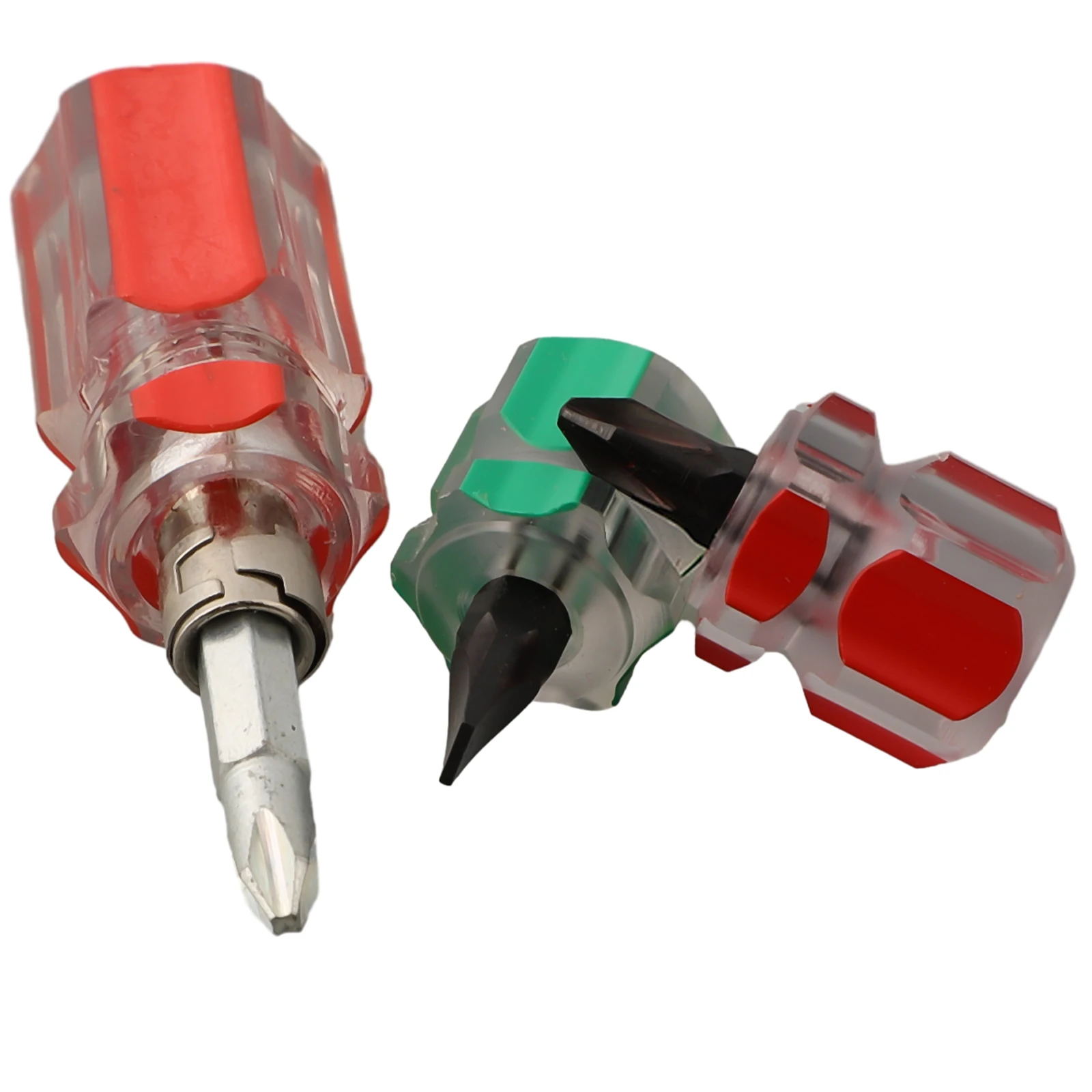 Nutdrivers Screwdriver Interchangeable Screw Multifunction Short 3pcs Cross Head DIY Driver Flat Hand Tools Practical