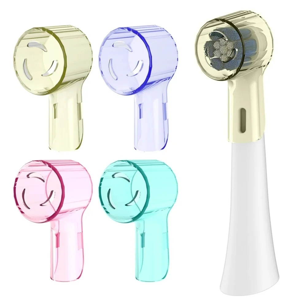 2/4Pcs Toothbrush Dustproof Covers Caps Compatible with Braun Oral B & iO Series Electric Toothbrush Head Protector