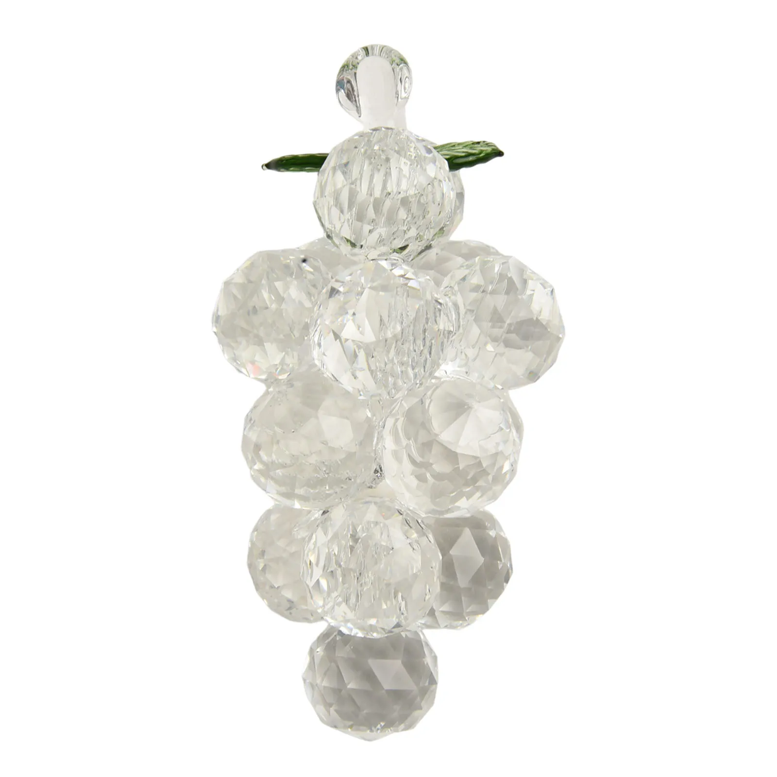 1 Pair White Grape Figurine Fruit Ornament For Home Living Room Cabinet Wedding Decoration Accessories