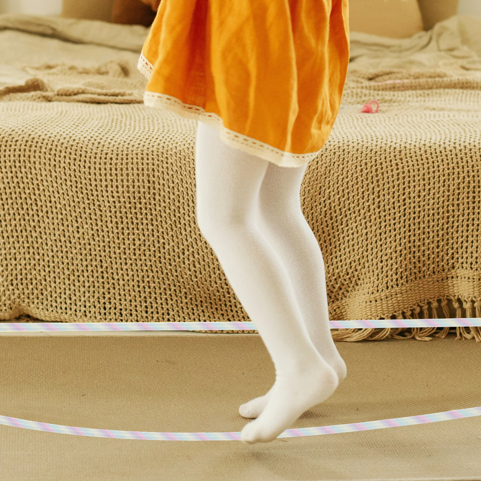 

Jumping Rubber Band 's Skipping Sports Rope Fitness Exercise Ropes