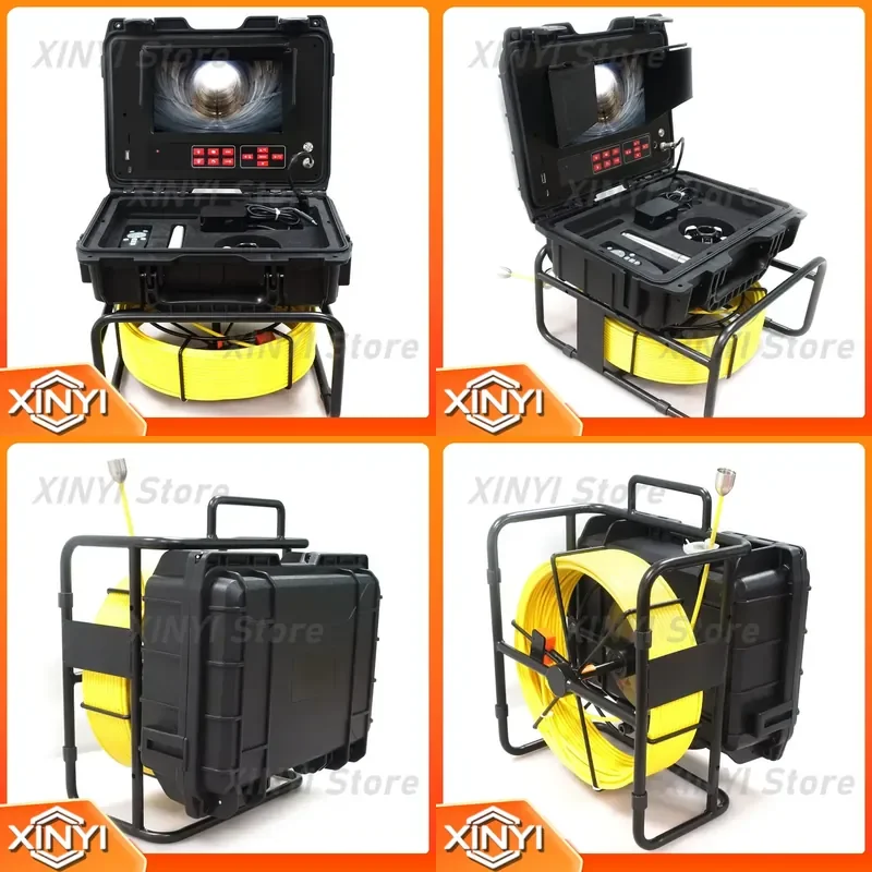 Industrial 1080p HD Digital Videoscope Borescope Endoscope for Pipe Inspection