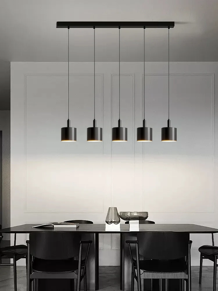 

Modern Nordic LED Restaurant Decoration Pendant Light Bedroom Bedside Lamp Living Room Suspended Ceiling Light Stairs Chandelier