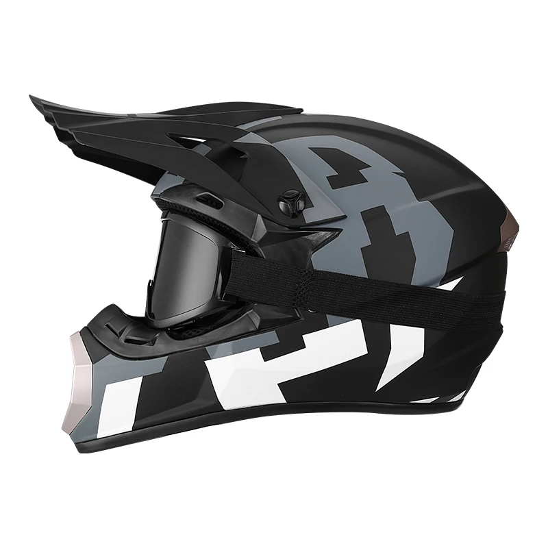 

Сертифицированный DOT Внедорожный шлем из АБС-пластика с бесплатными очками — легкий шлем для мотокросса