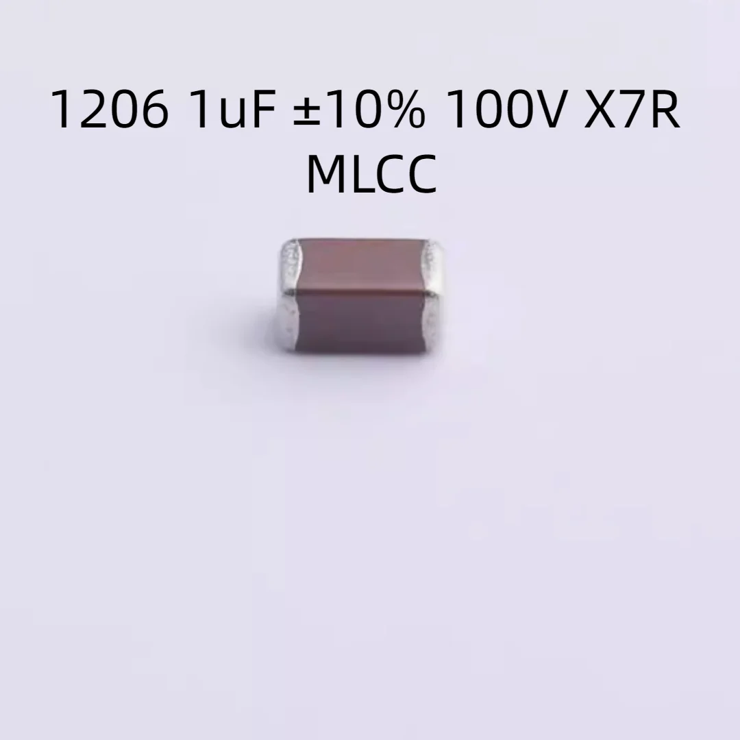 2000PCS/LOT C3216X7R2A105KT5L0U Capacitor 1206 1uF ±10% 100V X7R MLCC