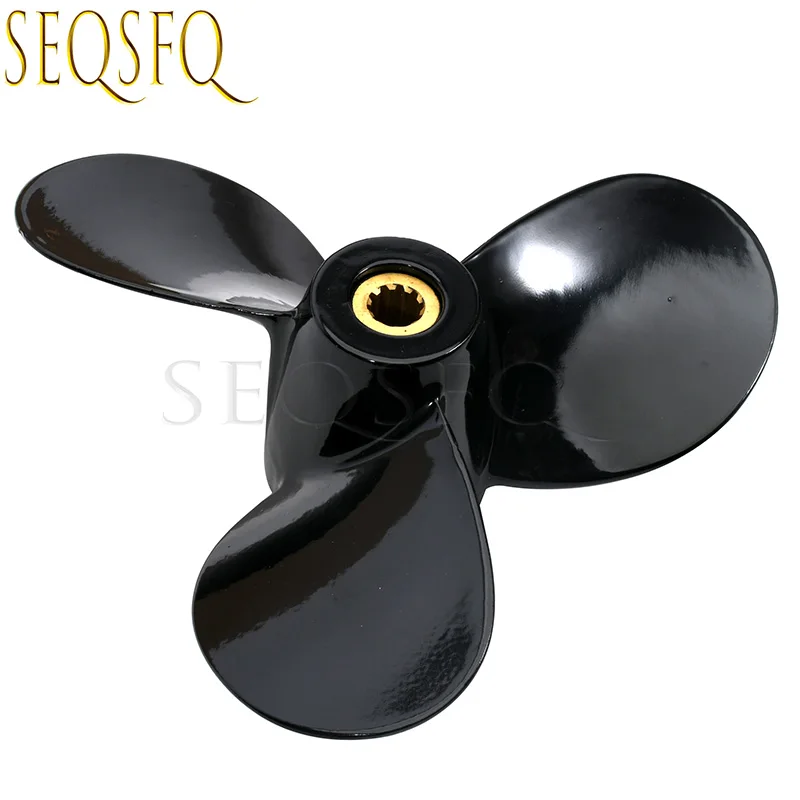 

7 1/4*6 1/2 10 Tooth Propeller 58110-91JN0-019 For Suzuki Outboard Motor 2T 4HP 5HP 6HP 2 Stroke Boat Engine Replaces Parts