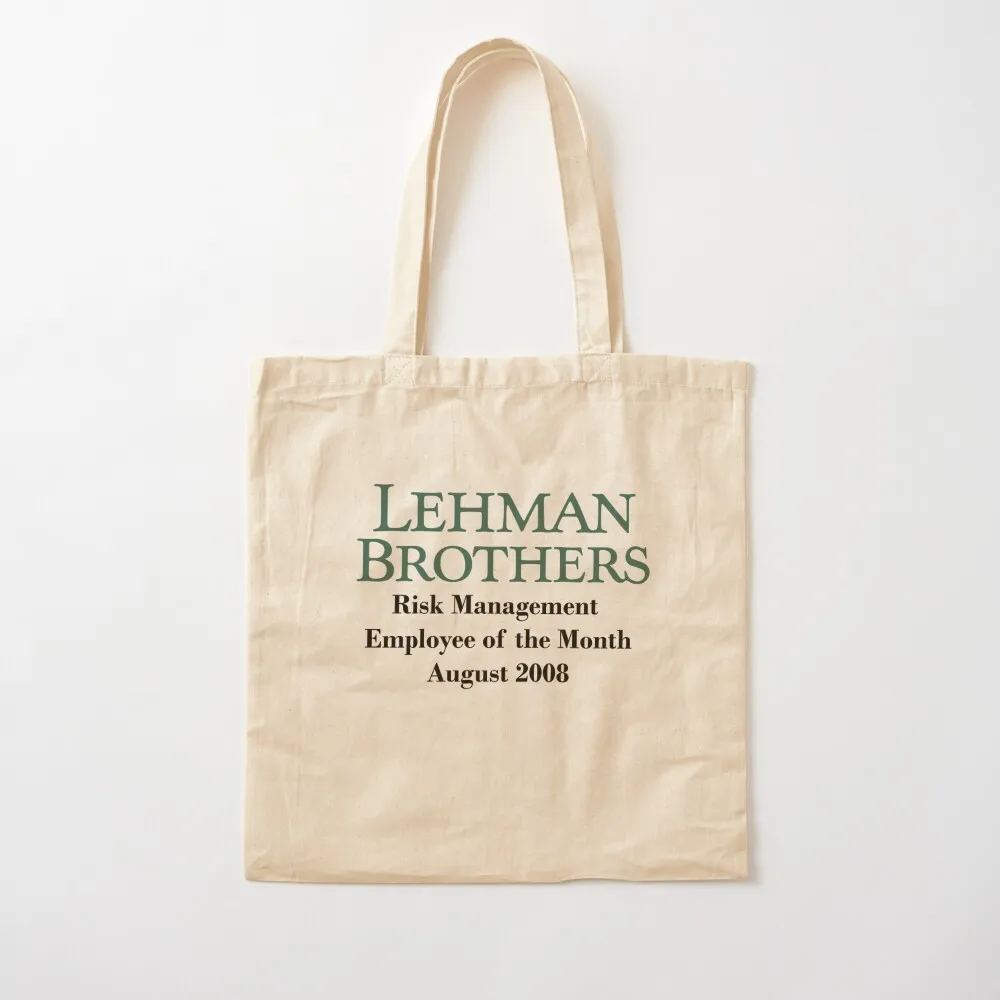 Lehman Brothers - Employee of the month Tote Bag Fabric bag Customizable tote bag