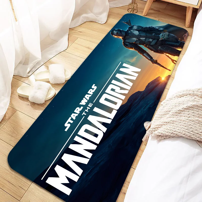 

The M-mandalorians Door Mat Entrance Non-slip Doormat Washable Kitchen Carpet Living Room Hallway Rugs Bathroom Bath Door Mats