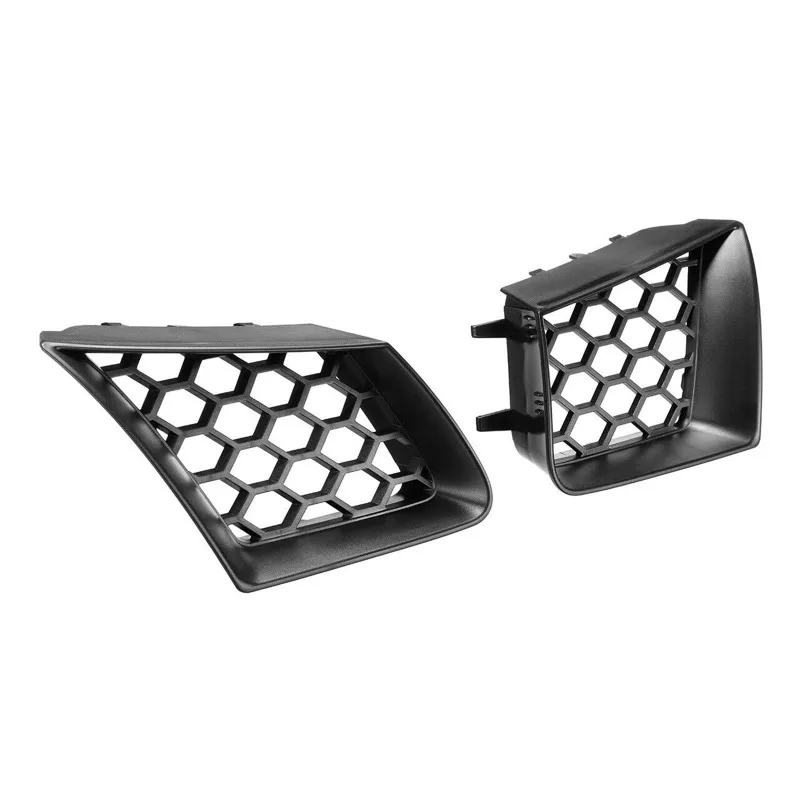 1/2pcs Front Bumper Upper Grill Left Right Matte Black for SEAT Ibiza Cordoba Typ 6L 2002 2004 2005 2006 2007-2009 6L0853677A01C view 4