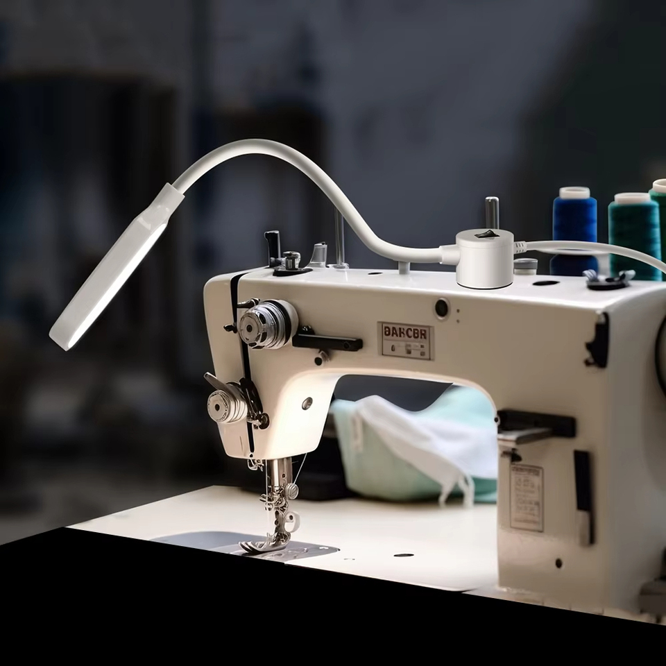  Sewing machine light AC220V European Standard Sewing machine magnet LED light DIY lamp Bedhead reading light 30 LED beads 