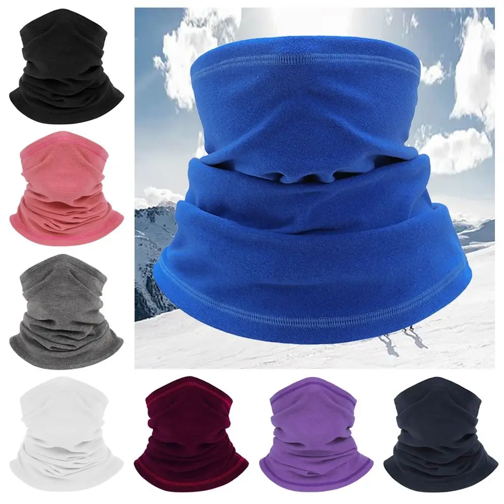 

Winter Polar Fleece Fleece Neck Tube Warm Windproof Beanie Headwear Multifunctional Outdoor Sports Neck Warmer