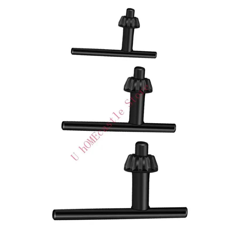 

63HF 3pcs Drill Chucks Set Heavy Duty Drill Wrench Precisions Drill Wrench Easy Grip Wrenches set for Efficient Tool Use