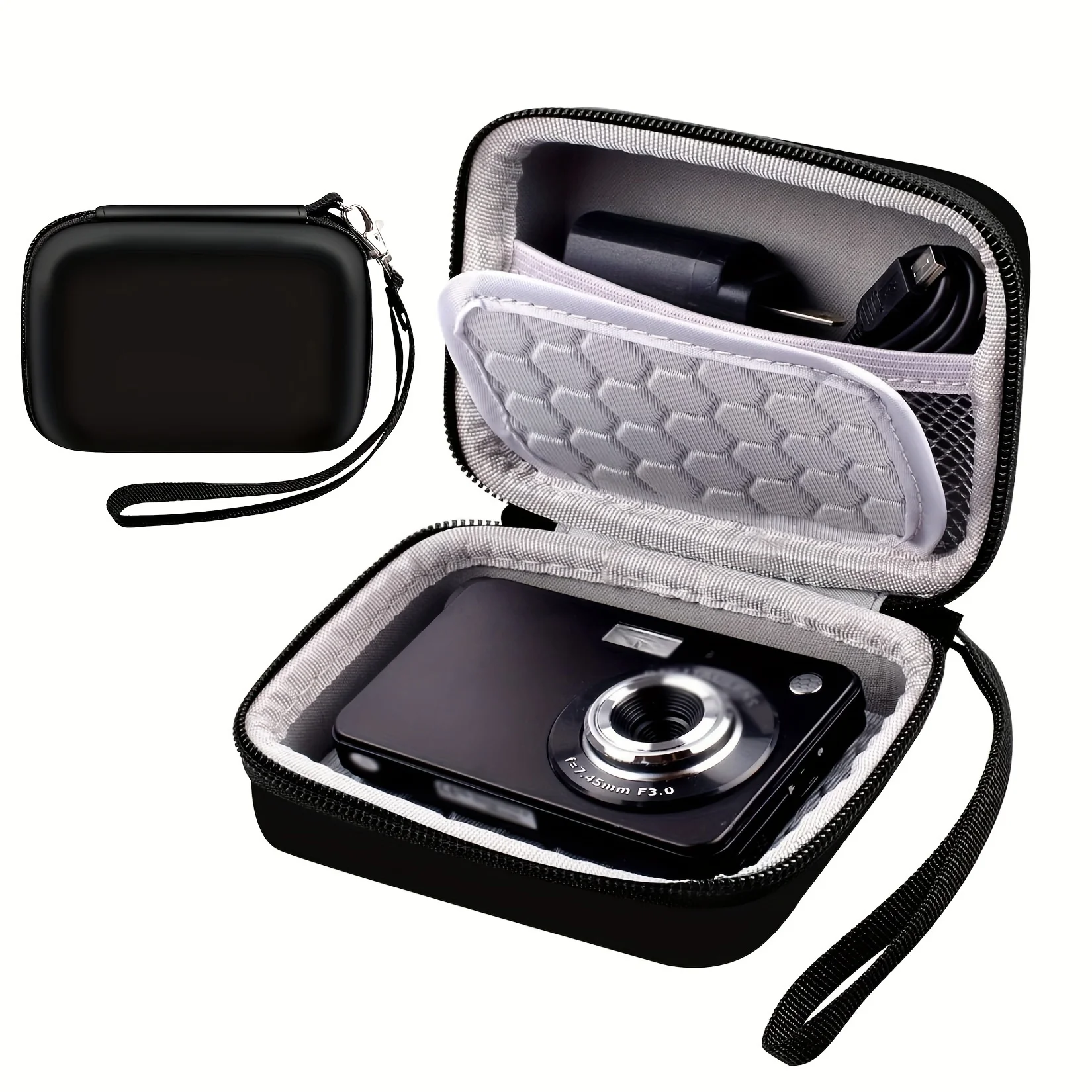 1 camera protective case for Kodak Pixpro/Canon PowerShotELPH180/190/Sony DSCW800/DSCW830 cameras - camera not included