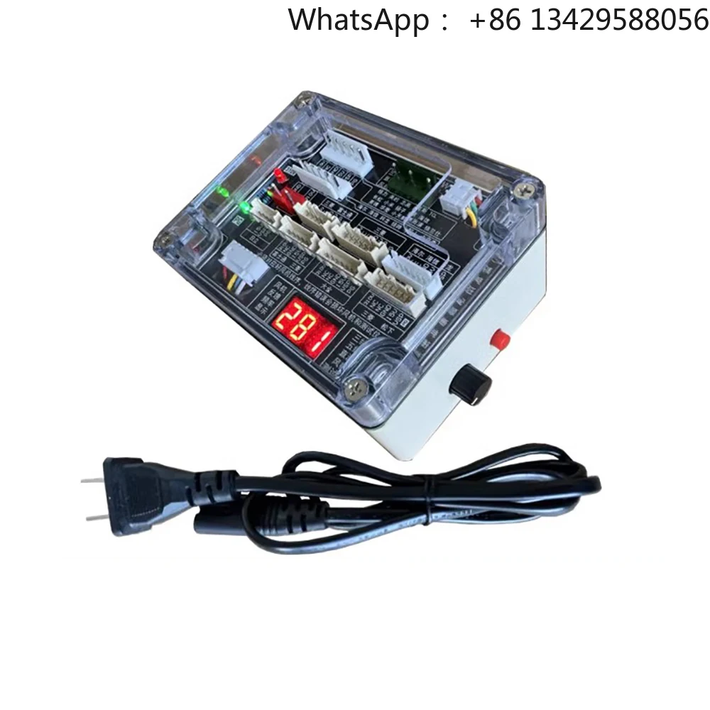 

Air Conditioner 3-Wire/5-Wire DC Fan Motor Tester – Short-Circuit Protection, Speed Adjustment for HVAC Motor Diagnostics