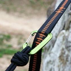 2024 Hammock Straps Hanging Bed Straps High Load-bearing Sleeves Reinforced Polyester Straps for Outdoor Camping Hammocks Straps