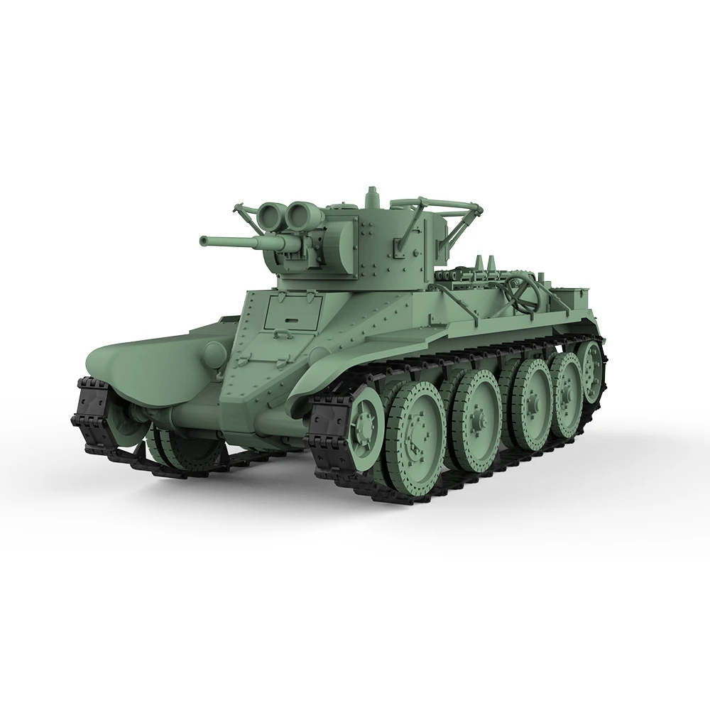 SSMODEL SS35592 1/35 Kit de modelo militar Tanque ligero soviético BT-5