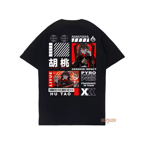 HU TAO /T-Shirt GAME GENSHIN IMPACT (LIYUE) /UNISEX PRIA WANITA/DRYCO