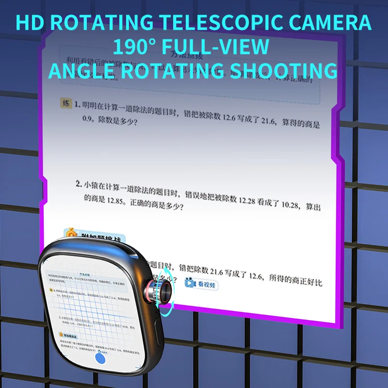 VP19 Smart Watch S9 Series Android With Camera 4G/5G GPS WIFI Compass 2.26 inch 490*580 Amoled 128GB Storage Game Smartwatch S9