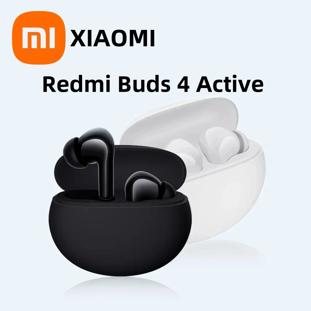 Активные наушники Xiaomi Redmi Buds 4, Bluetooth 5,3, беспроводная связь, IPX4, водонепроницаемый дизайн