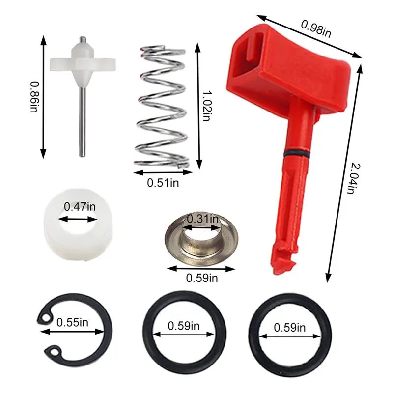 【efficient-】2135-tk2-tune-up-kit-for-ingersoll-rand-2135-series-1-2-inch-impact-wrench-parts-2135-d93-trigger-2135-k75-button-ki