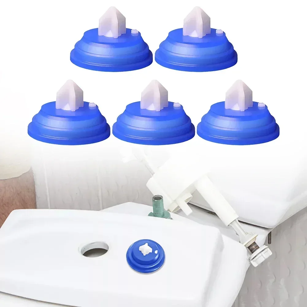 

5Pcs Bathroom Rubber Diaphragm Gasket Replacement 28mm Fits For Siamp Tank Packing Valves Ball Valves Bottom Side Inlet Blue