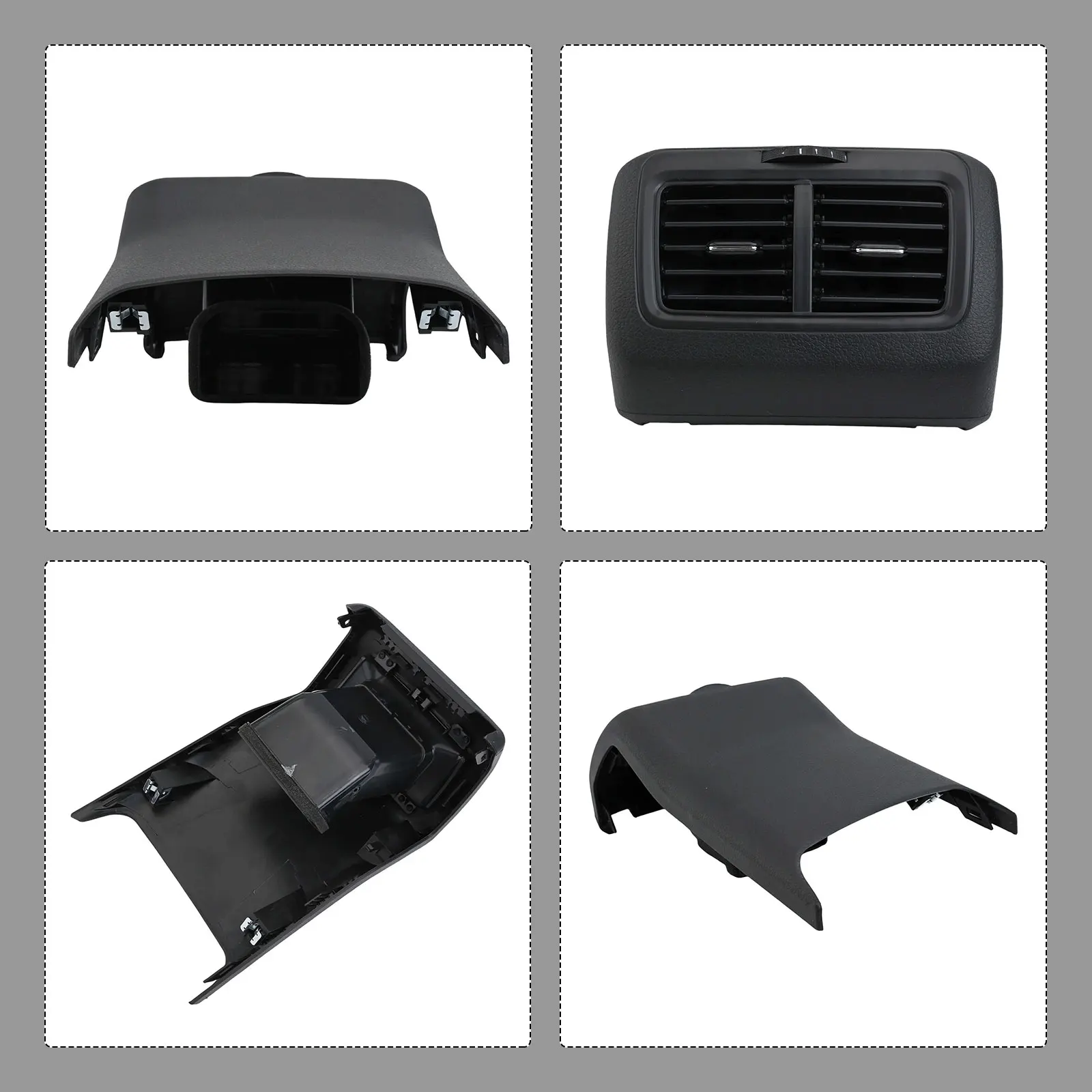 

Rear Air Conditioning Outlet Center Armrest Air Vent Compatible with For Golf 7 MK7 MK7 5 2013 2020 Dual Hole Design