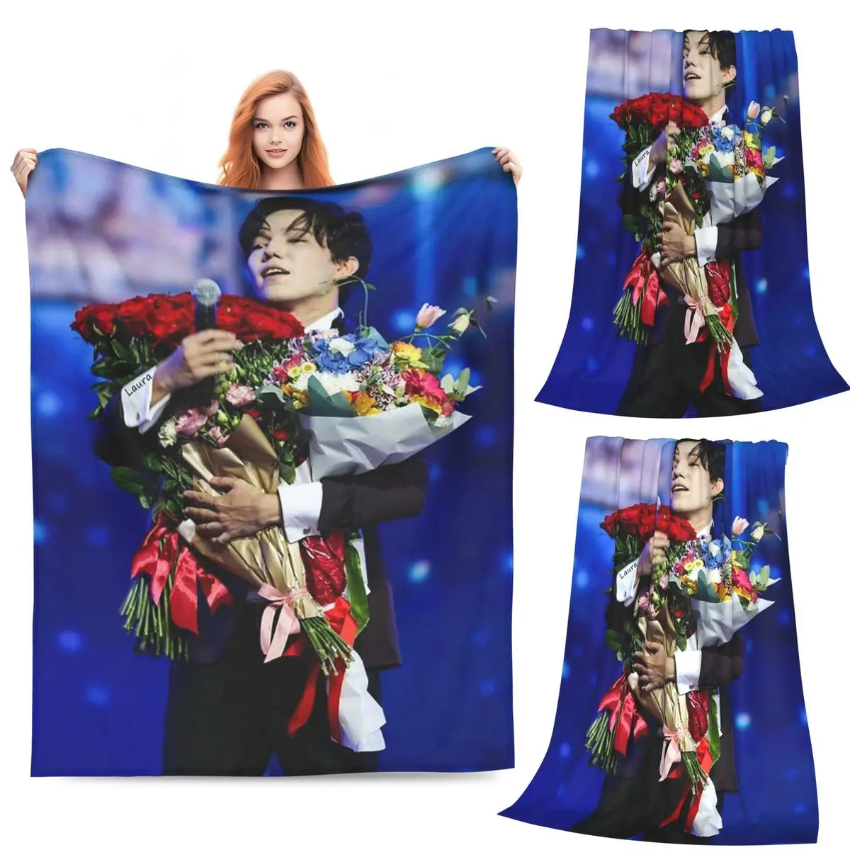 

Новое поступление, одеяло Singer Dimash, фланелевое одеяло для дивана, супер мягкое одеяло для дома, спальни, уличные пледы, покрывало, одеяло