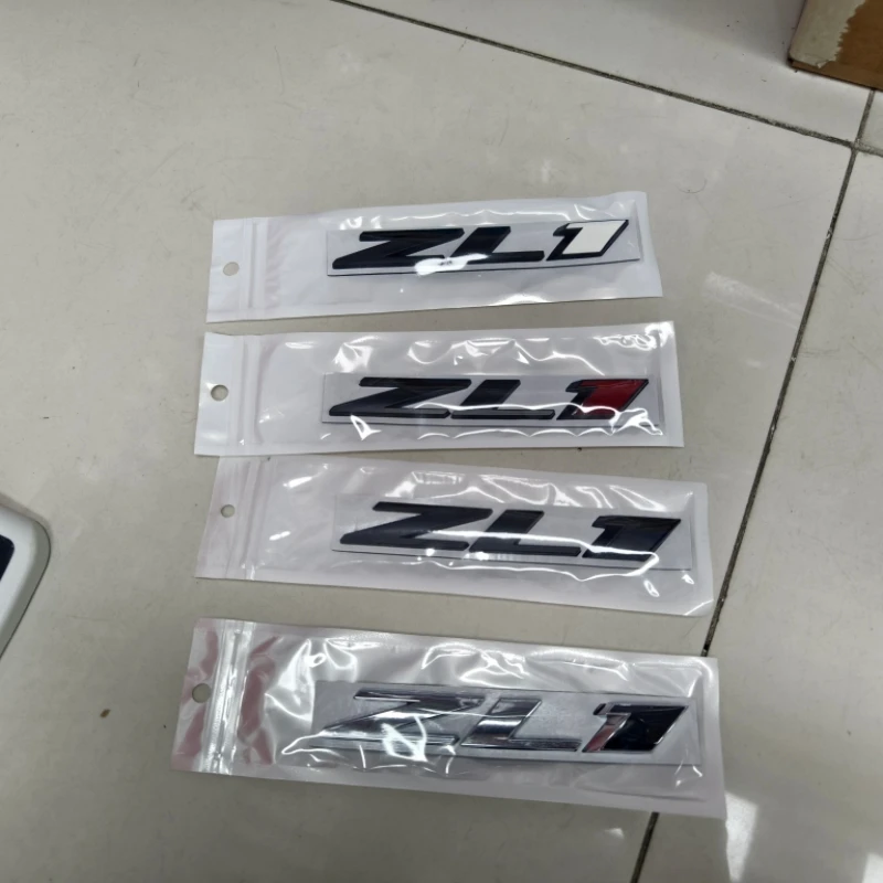 

2pcs car styling 3d Metal Logo ZL1 Emblem Car Front Grille Badge Sticker For Chevrolet Camaro Z71 Accessories