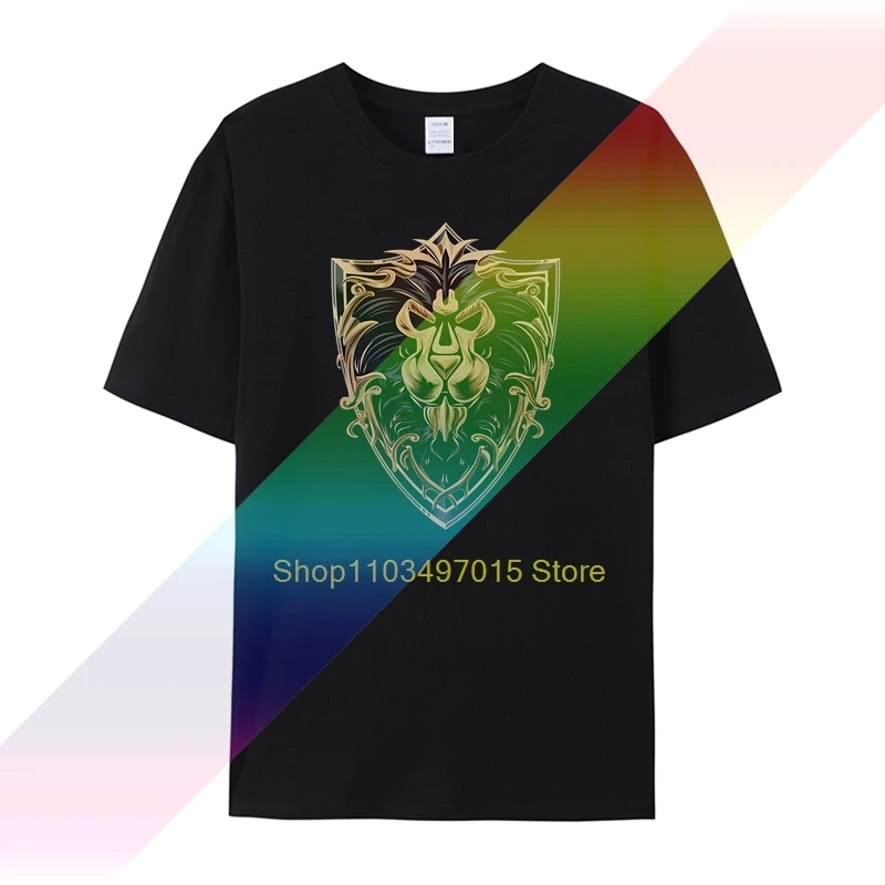 World of Warcraft щит Альянса Gamer Zip Up Printing моющаяся дышащая многоразовая фотография