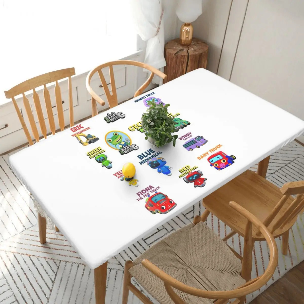 Garage Geckos Pack Gecko For Garage Geckos Rectangular Tablecloth Oilproof Table Cover Festival Party Decorations Table Cloth