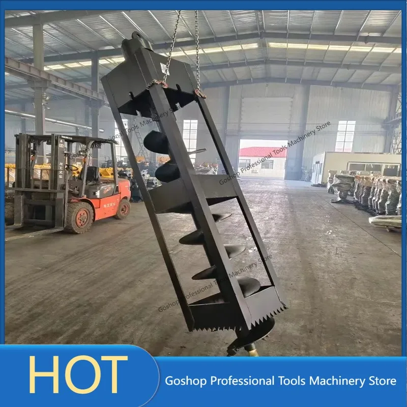 Zhongkai hydraulic auger, excavator modified square auger, products square auger