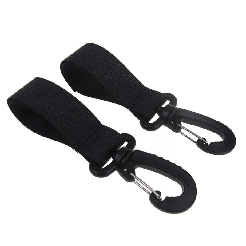 2pcs/Lot Baby Stroller Hook Clip Bag Handle Grab Prams Car Accessories Hooks Rotate 360 Stroller Hange Hook Multifunction