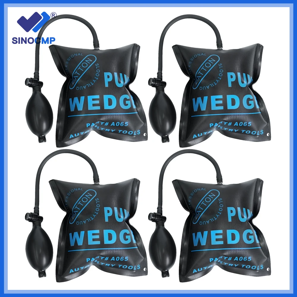 200KG Inflatable Air Pump Wedge Professional Car Door Opener Strong Leveling Lifting Alignment Repair Tool Open Locksmith Tools