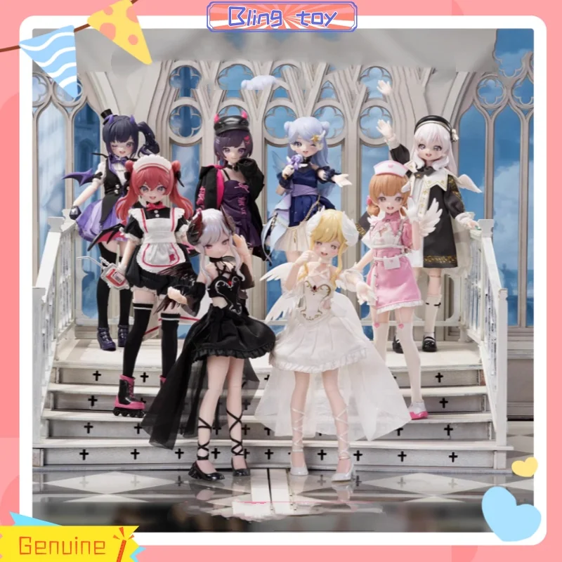 

New Genuine Light Nightmare Twin Series Mjd Blind Box Special 6 Can Move Doll Toy Collect Figurines Desktop Ornaments Girl Gifts