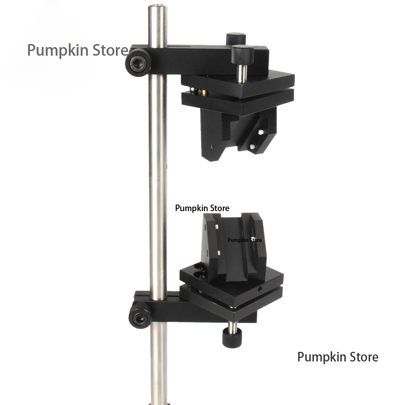 Optical frame Manual clamping fixed lens lifting light frame two dimensional Angle tilt beam folding platform