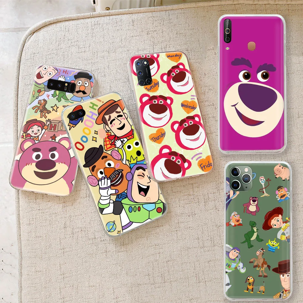 C-3 Lotso TPU Case for LG G8 G8X ThinQ K62 K12 K11 K22 Plus Prime Max K52 K51S K50S K42 K41S K40S K40