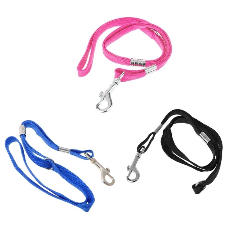 Dog Grooming Loop Dog Bathing Tether Straps Heavy Duty Nylon Restraint Noose Length 19 Inches for Dog Bathing Grooming