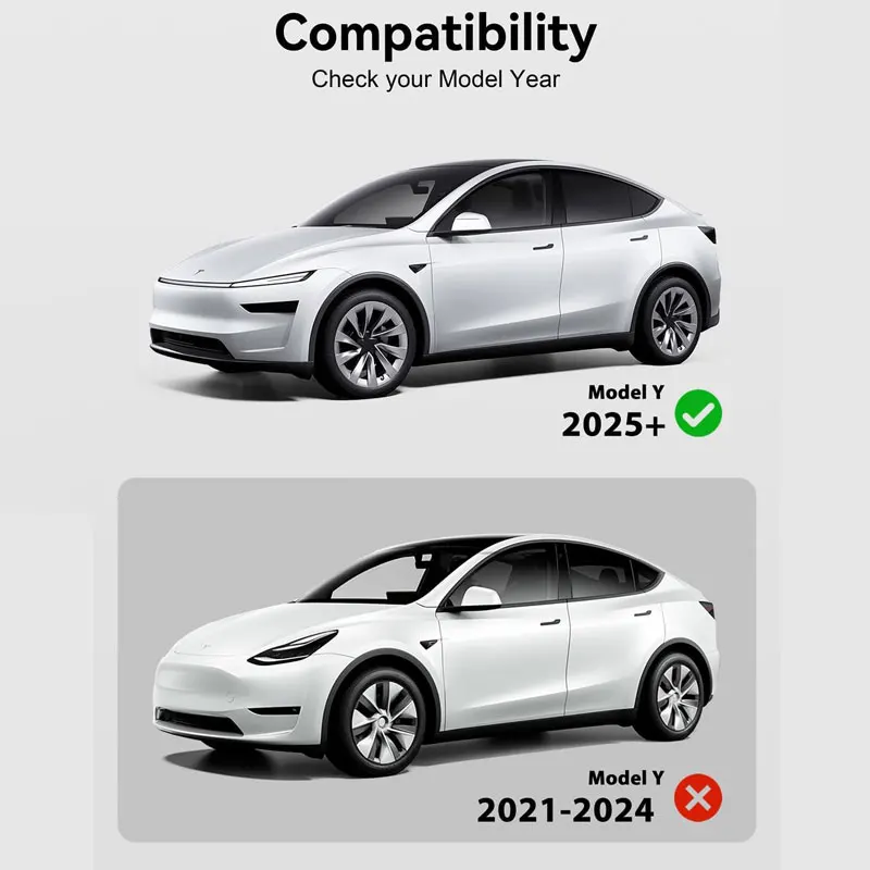 Skylight Sunshade For Tesla Model Y Juniper 2025 Nano Ice Crystal Heat Insulation Glass Front Rear Sunroof Sun Visor Accessories