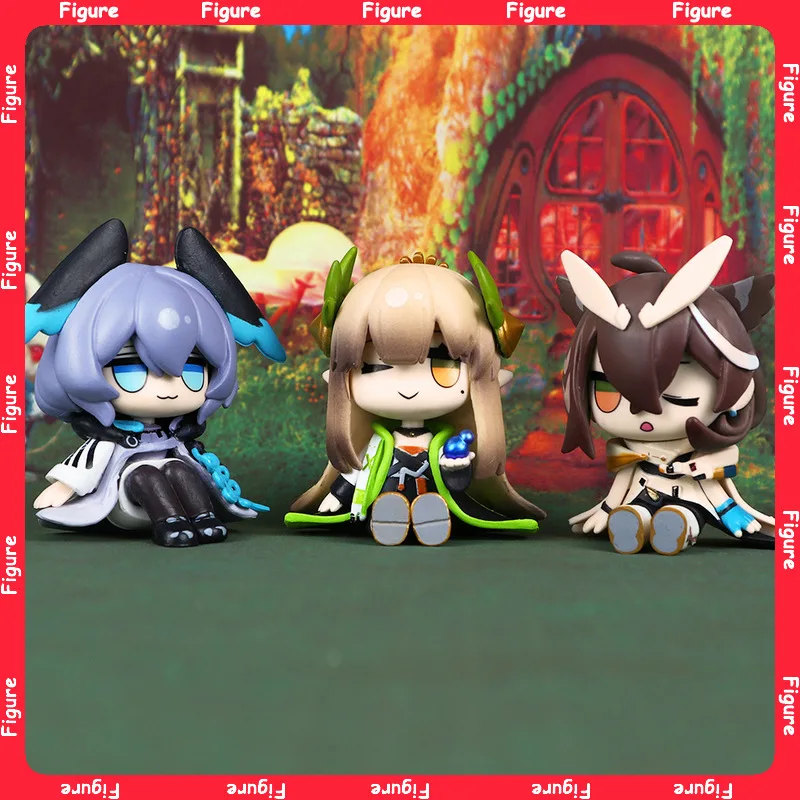 

Arknights Sitting Girl Q Version Figure The Paradigmatic Anime Game Periphery PVC Model Toys Kawaii Doll Ornamental Gifts