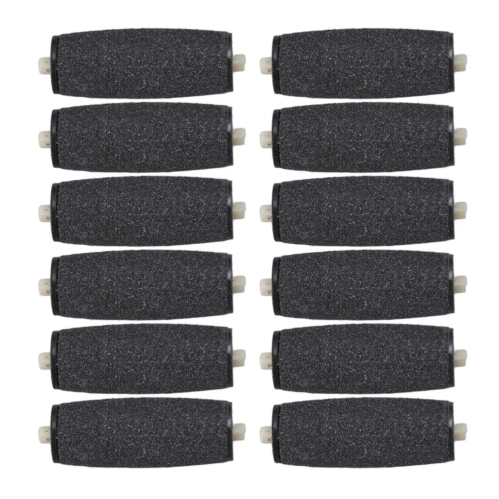 12pcs Foot Grinder Replacement Heads Remove Dead Skin Callus Remover Replacement Roller Head