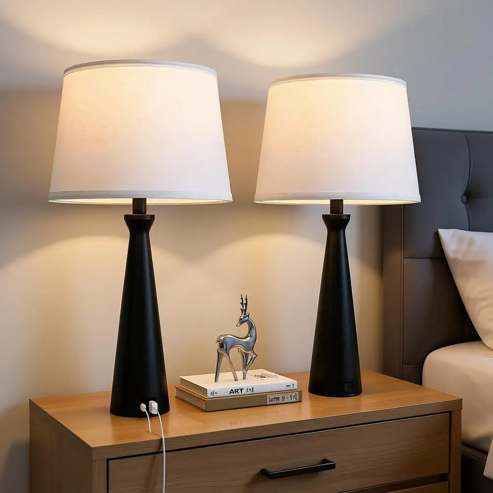 Table Lamps Set Of …