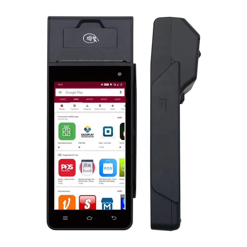 Zcs Fabriek Verkoop Z90 Pos 4G Wifi Android Handheld Gps Pda Systeem Pos Terminal Z90 Ondersteuning Nfc Kaart Voor Restaurant