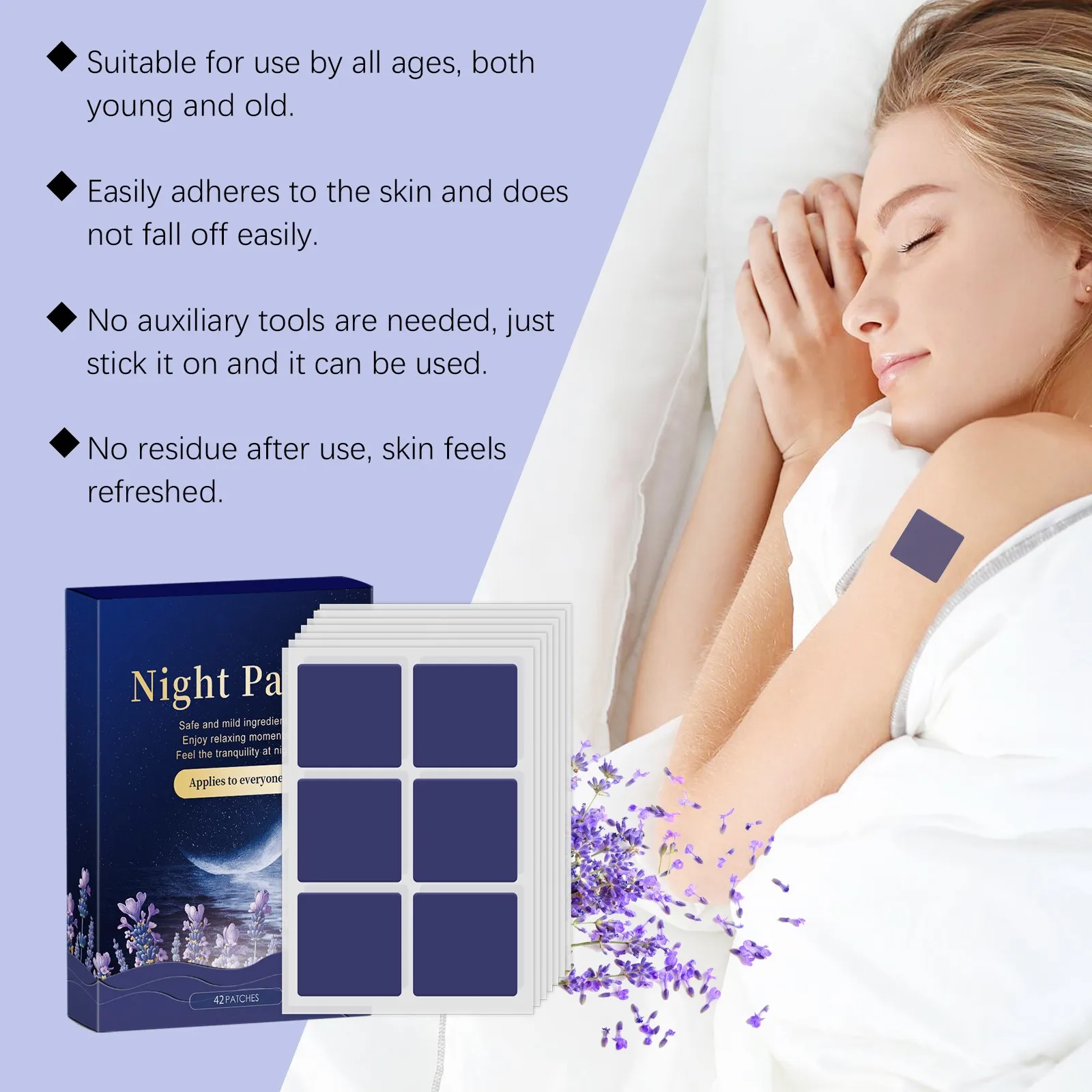 Soothing Lavender Sleep Patch Relieves Stress And Improves Sleep Quality With A Gentle Gift Ideas 2024 Gift Items